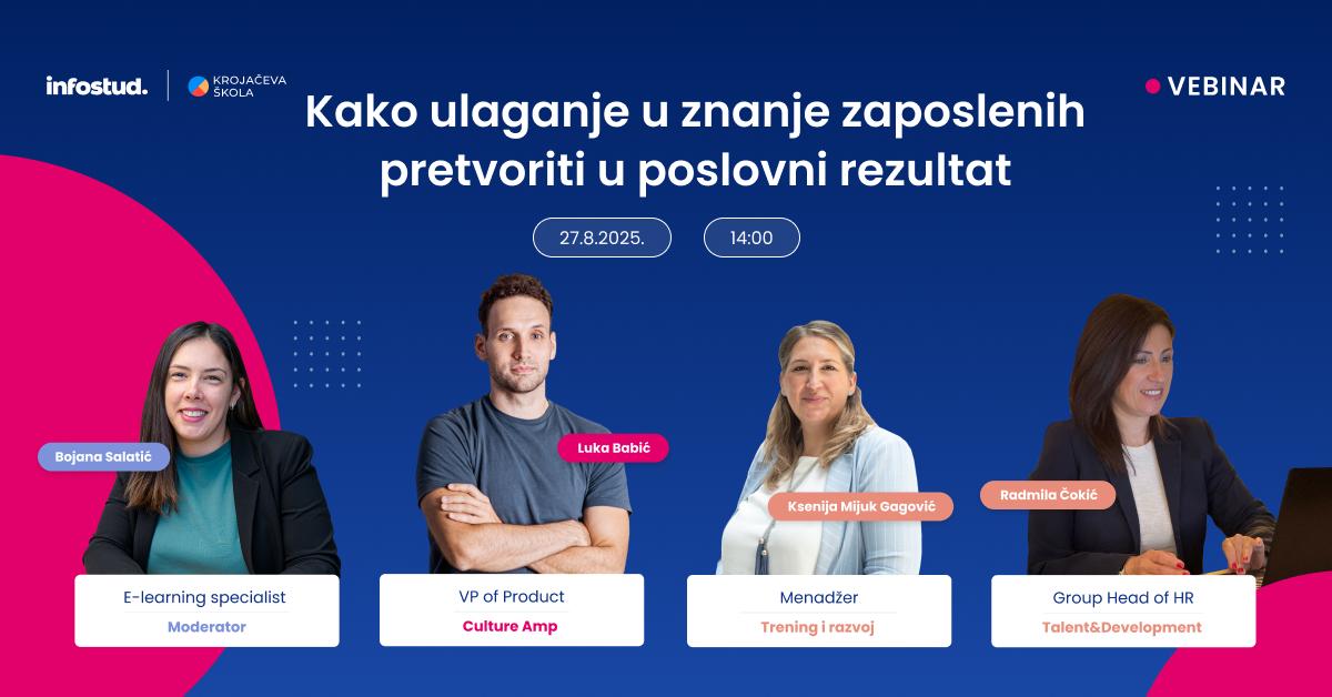 VEBINAR: Kako ulaganje u znanje zaposlenih pretvoriti u poslovni rezultat