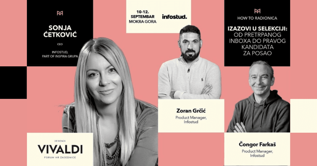 Infostud na Jesenjem Vivaldi forumu: O ljudima koji čine razliku