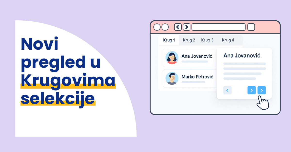 Lakše upravljanje selekcijom kandidata: Novi pregled unutar Krugova selekcije 