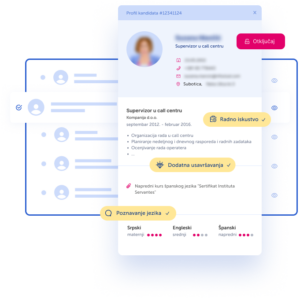 Profil kandidata